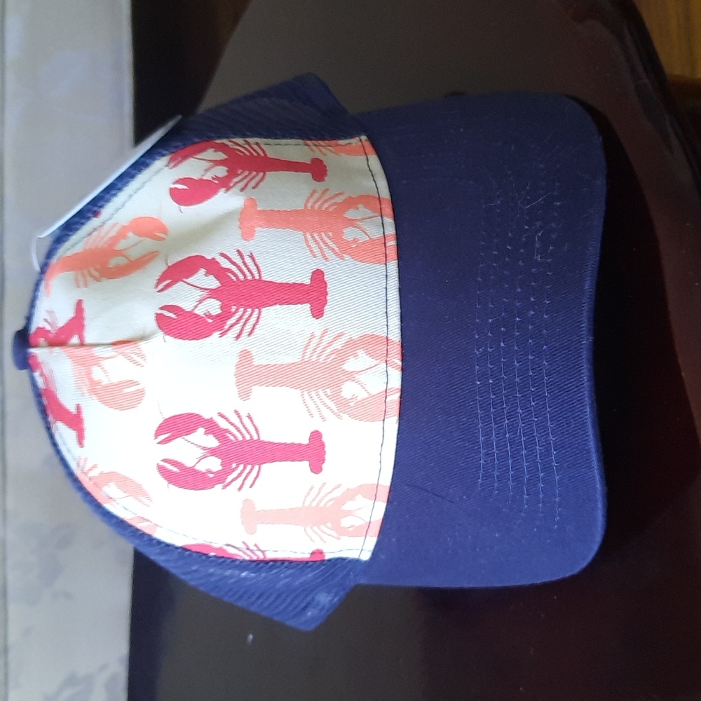Initials Inc. Ponies Up Hat-Lobster. Adjustable